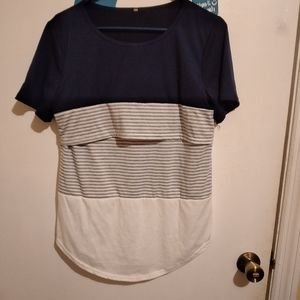 Womens nursing shirt